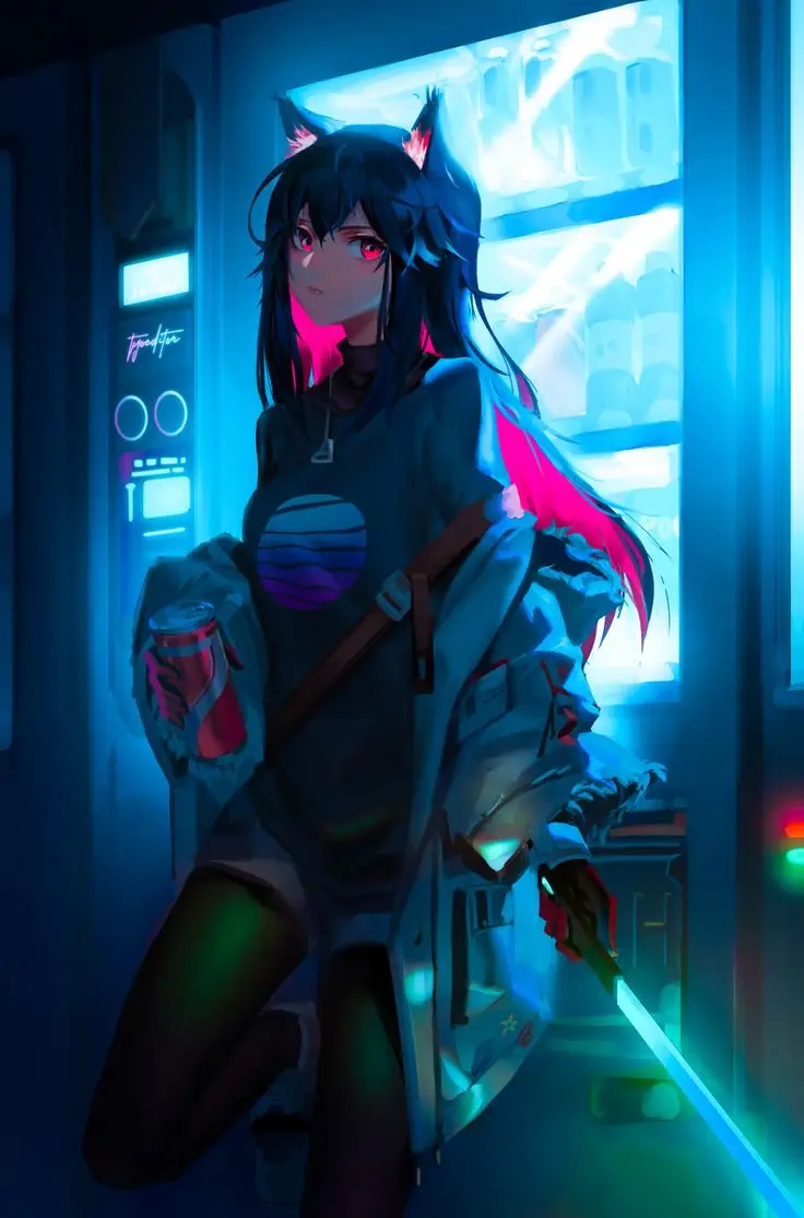 Ảnh Anime Con Gái Ngầu - Top 50 Hình Ảnh Ấn Tượng 2