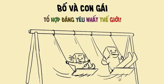 Ảnh tình cảm đẹp giữa bố và con gái 42