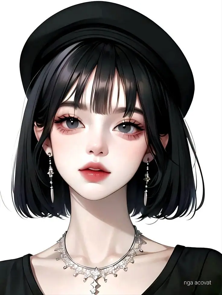 Ảnh cô gái hoạt hình ngộ nghĩnh và đáng yêu 38