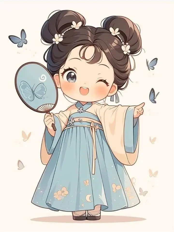 Ảnh cô gái hoạt hình ngộ nghĩnh và đáng yêu 49