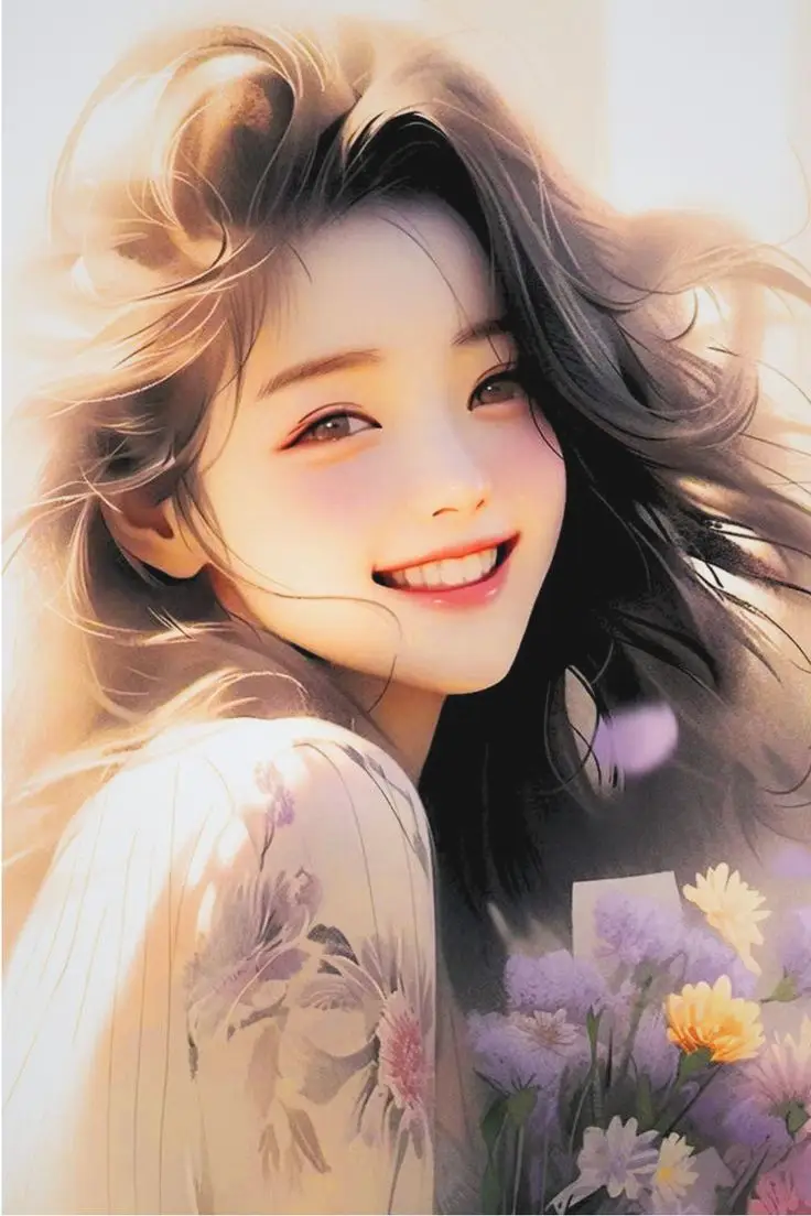 Ảnh cô gái hoạt hình ngộ nghĩnh và đáng yêu 52