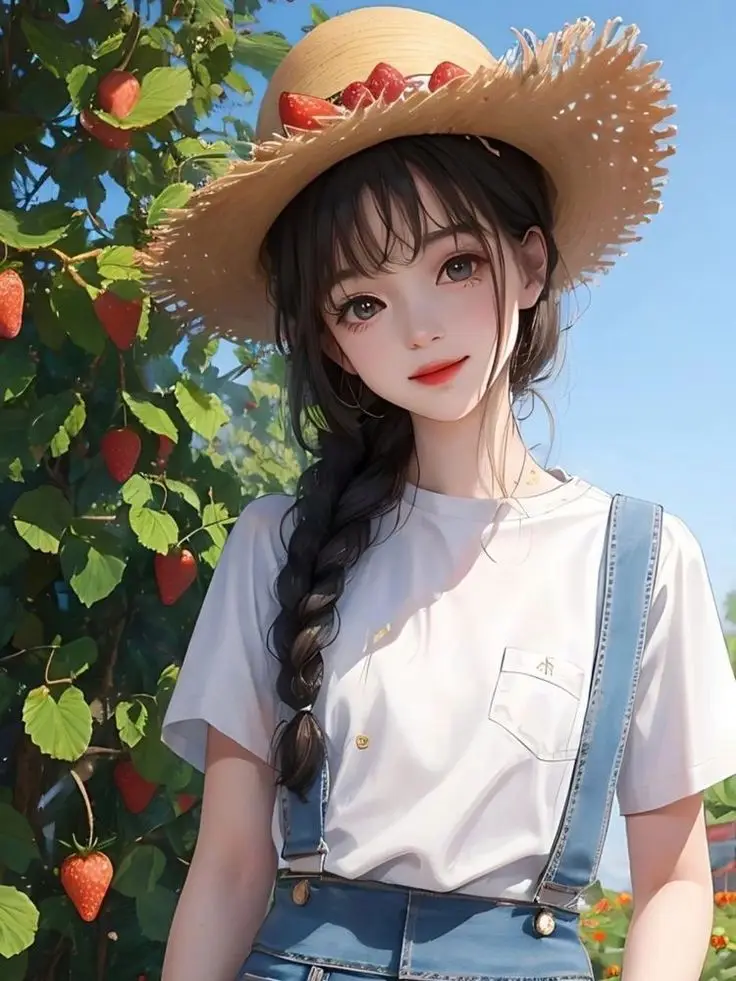 Ảnh cô gái hoạt hình ngộ nghĩnh và đáng yêu 66