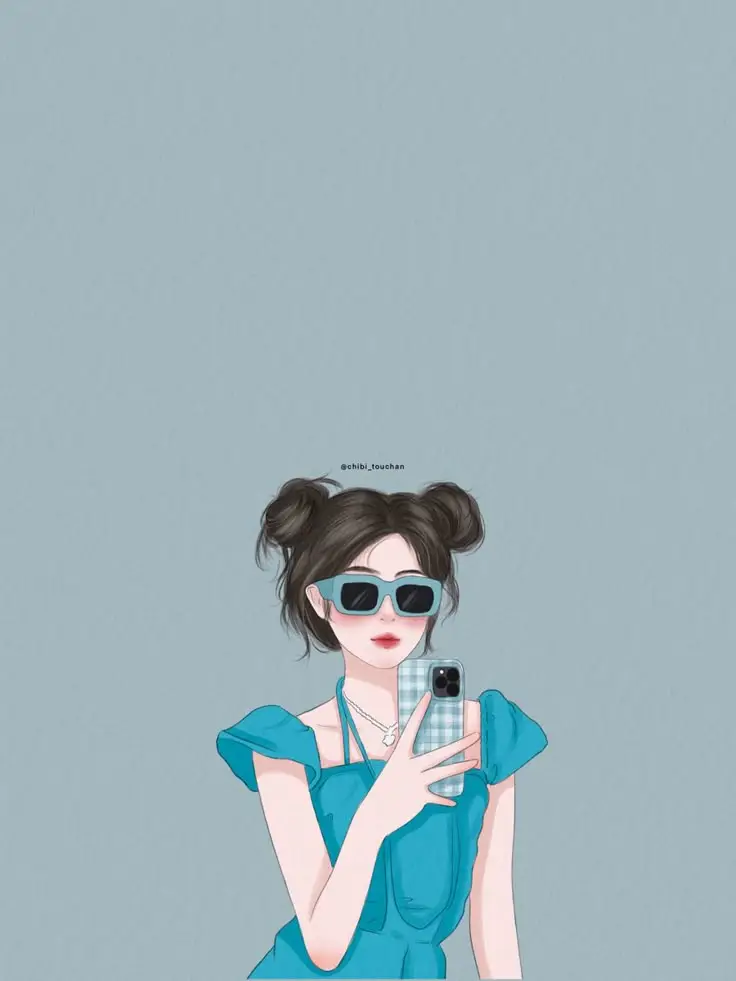 Ảnh cô gái hoạt hình ngộ nghĩnh và đáng yêu 67