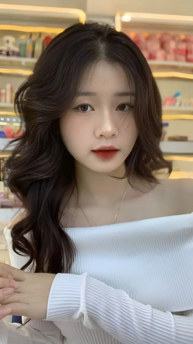 Ảnh Gái Xinh Chụp Cận Mặt: Khắc Họa Nét Đẹp Từ Chi Tiết 24