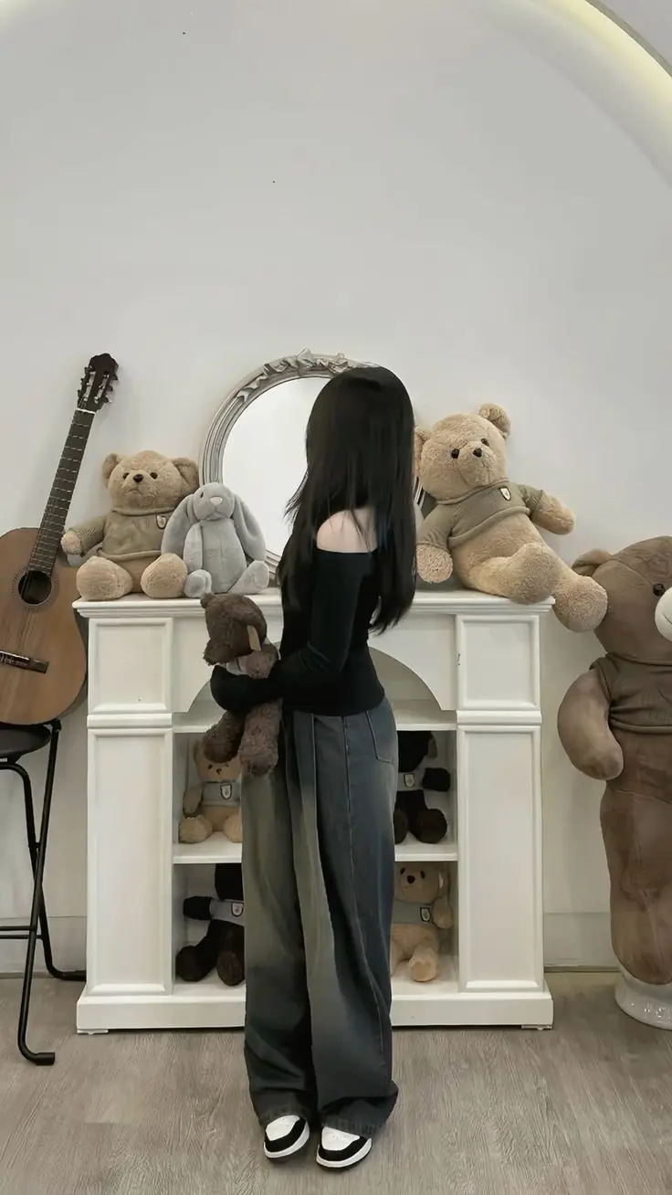 Ảnh gái xinh chụp dáng che mặt độc đáo 55