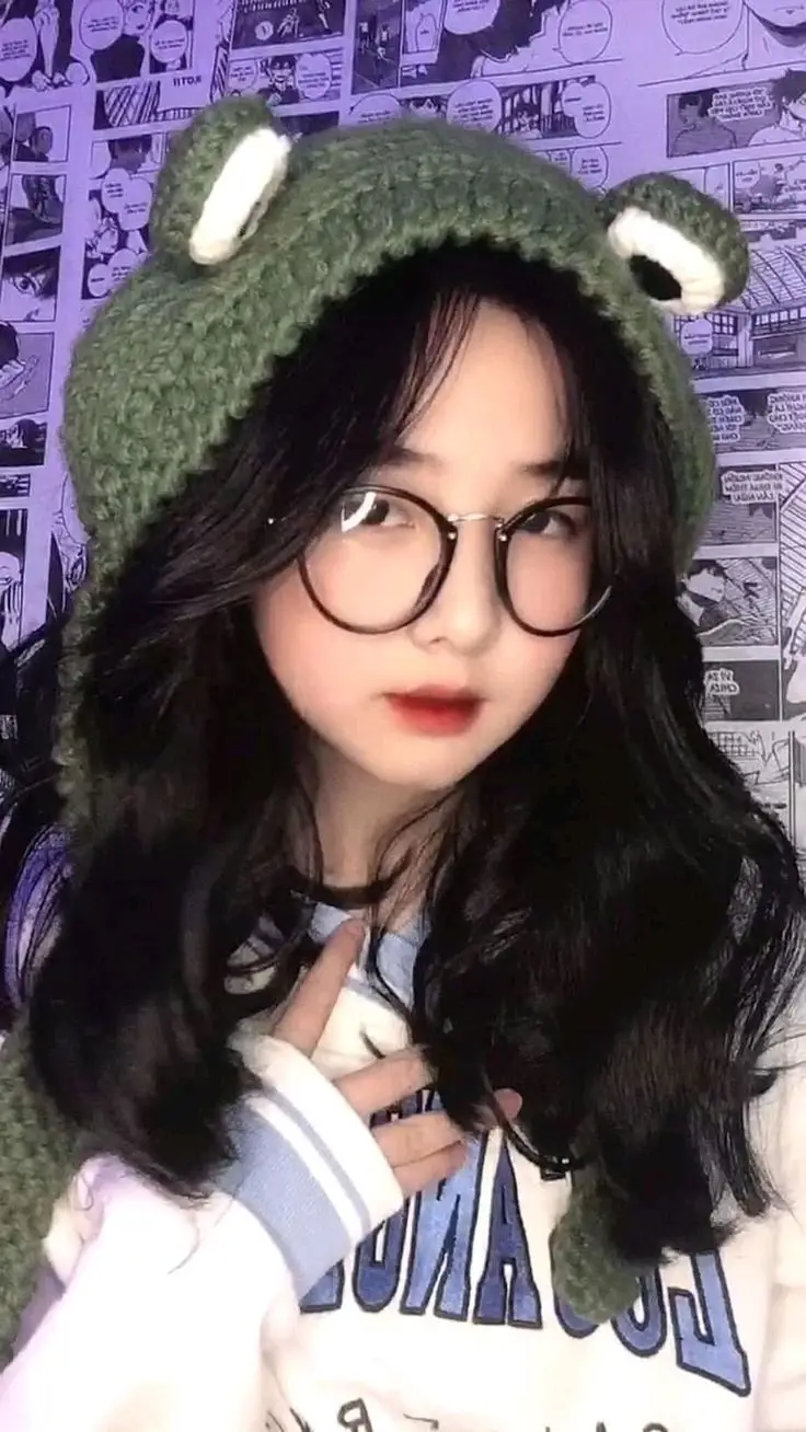 Ảnh Gái Xinh Đeo Mắt Kính Cute 32