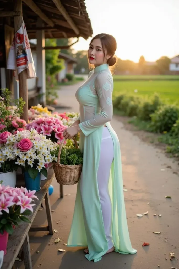 Ảnh Gái Xinh Mặc Áo Dài - Bộ Sưu Tập 50 Hình Ảnh Đẳng Cấp 46