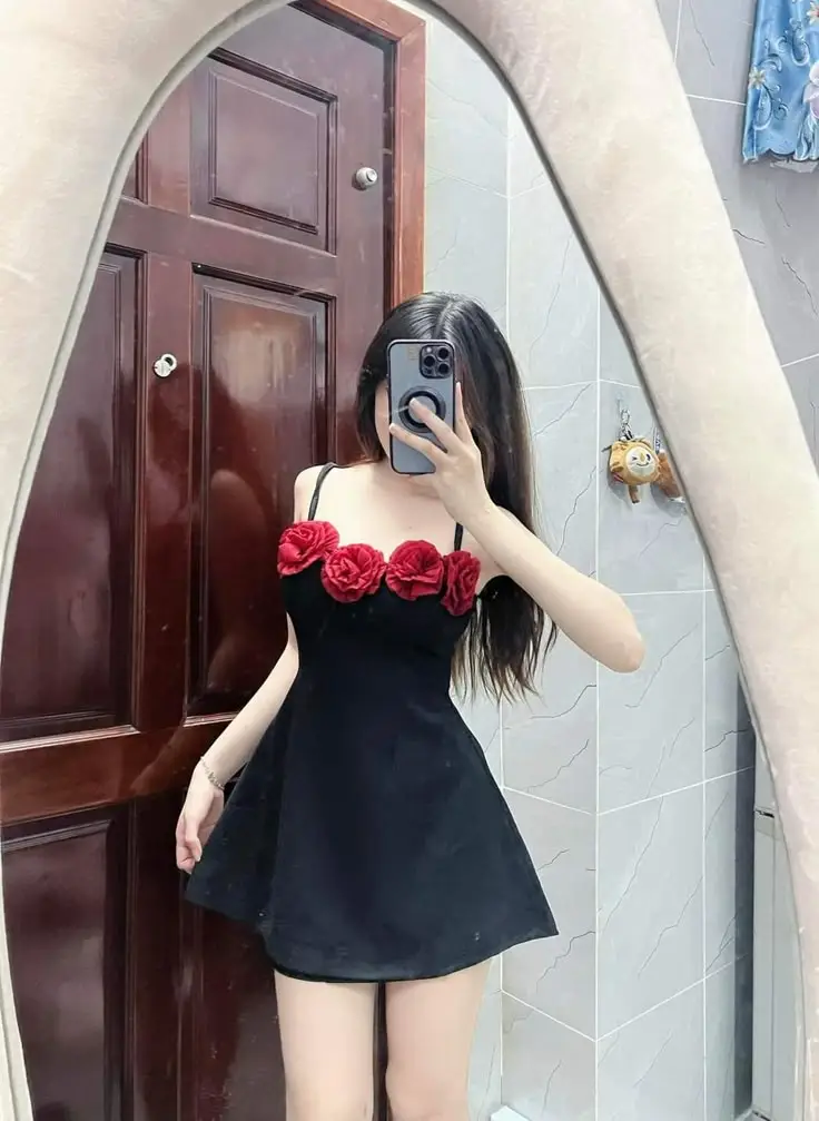 Ảnh gái xinh mặc váy nữ tính và duyên dáng 31