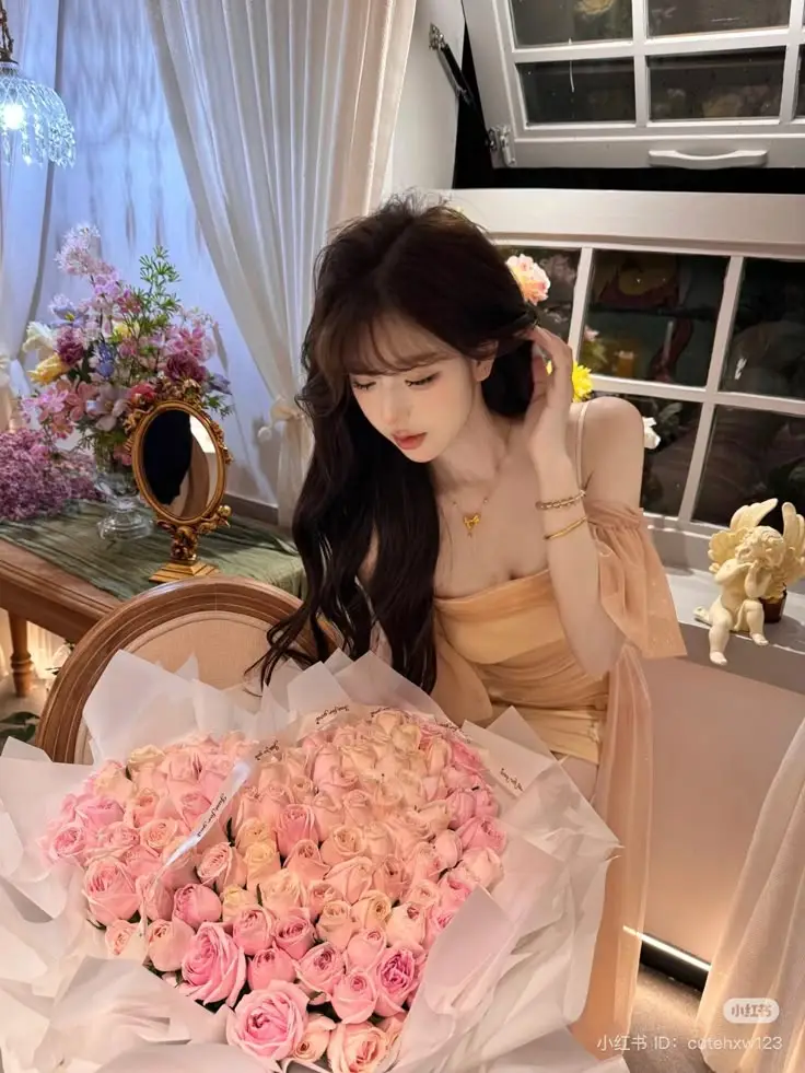 Ảnh gái xinh mặc váy nữ tính và duyên dáng 52