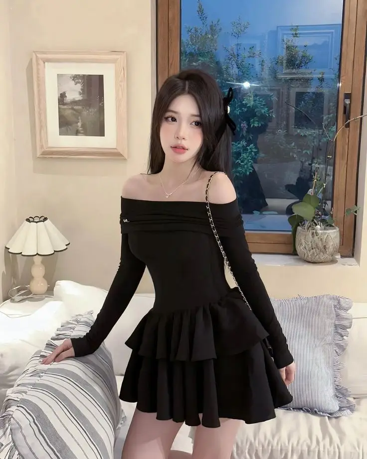 Ảnh gái xinh mặc váy nữ tính và duyên dáng 61