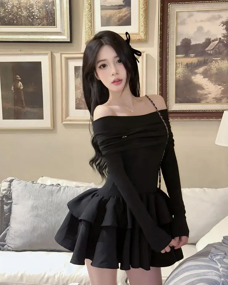 Ảnh gái xinh mặc váy nữ tính và duyên dáng 64