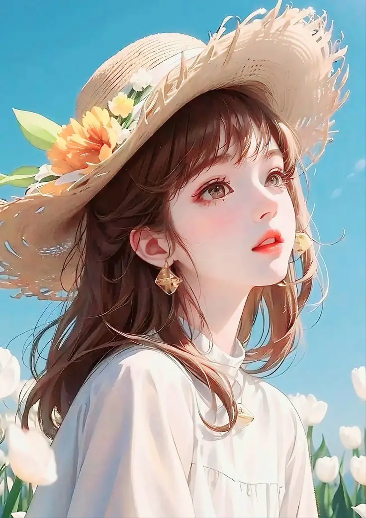 Ảnh Hoạt Hình Cô Gái Dễ Thương Nhất 10