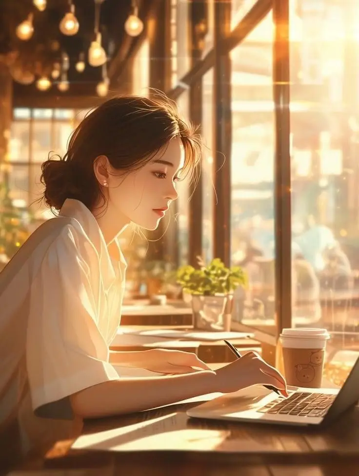 Ảnh Hoạt Hình Cô Gái Dễ Thương Nhất 39