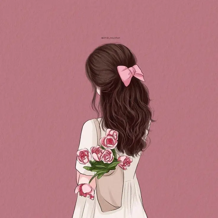 Ảnh Hoạt Hình Cô Gái Dễ Thương Nhất 46