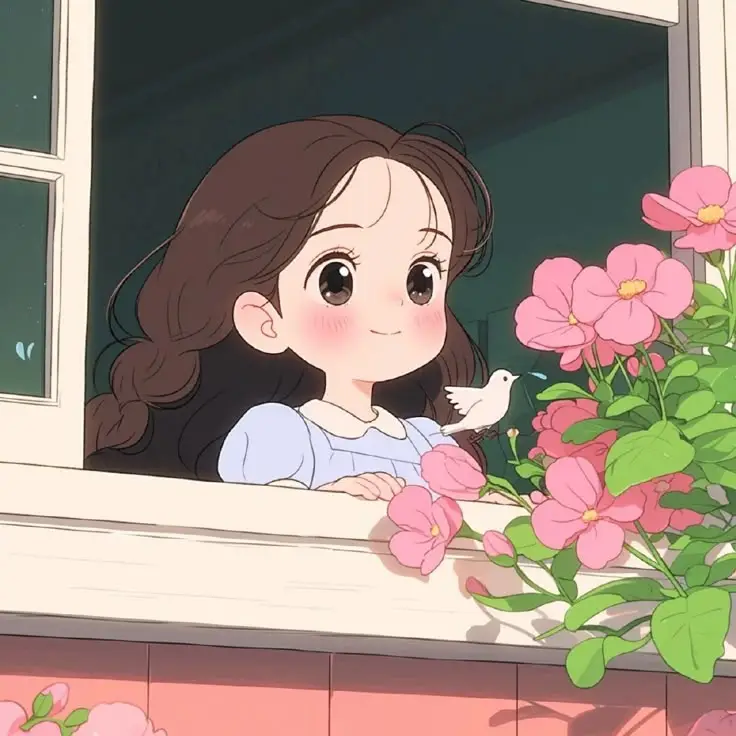 Ảnh Hoạt Hình Cô Gái Dễ Thương Nhất 62