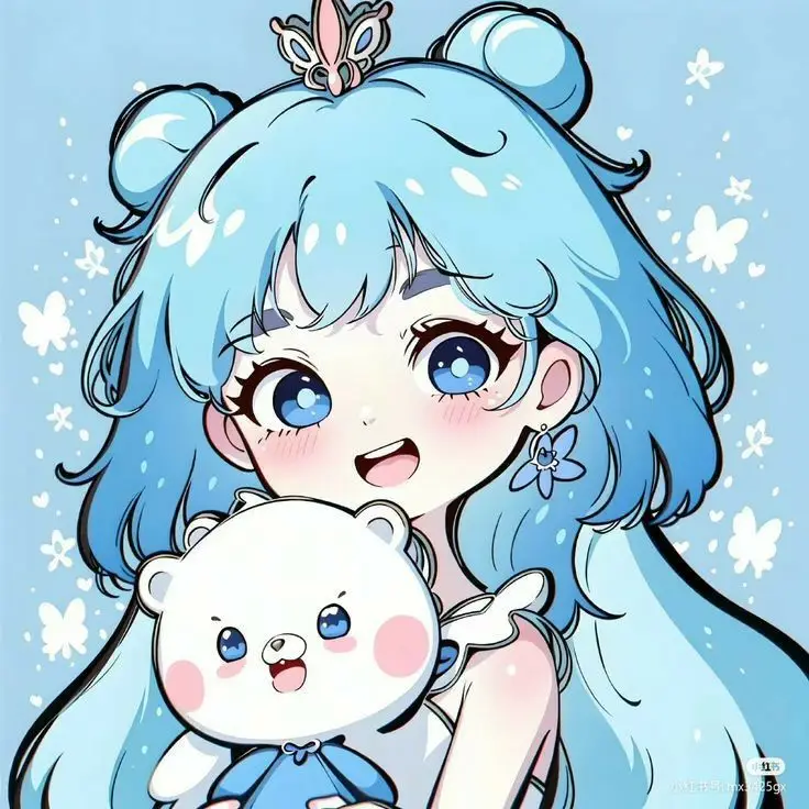 Ảnh Hoạt Hình Cô Gái Dễ Thương Nhất 64