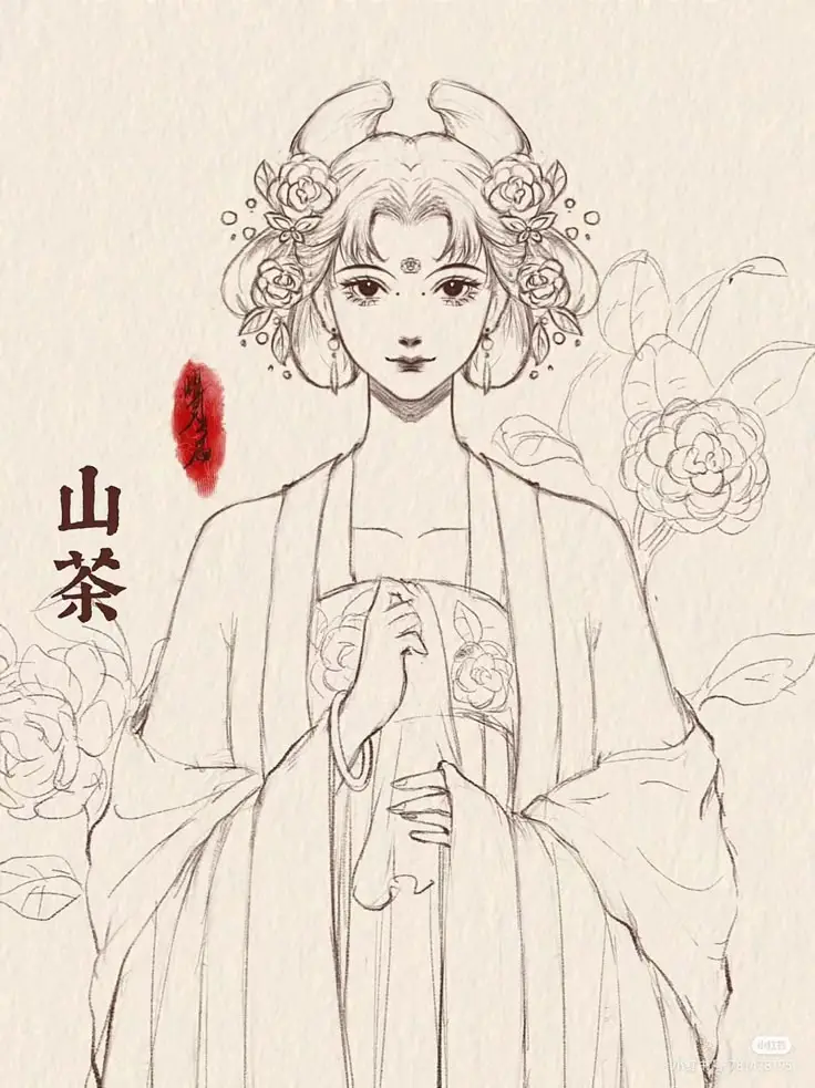 Anime Tranh Tô Màu Cổ Trang Trung Quốc - Hành Trình Vào Thế Giới Văn Hóa Đích Thực 10