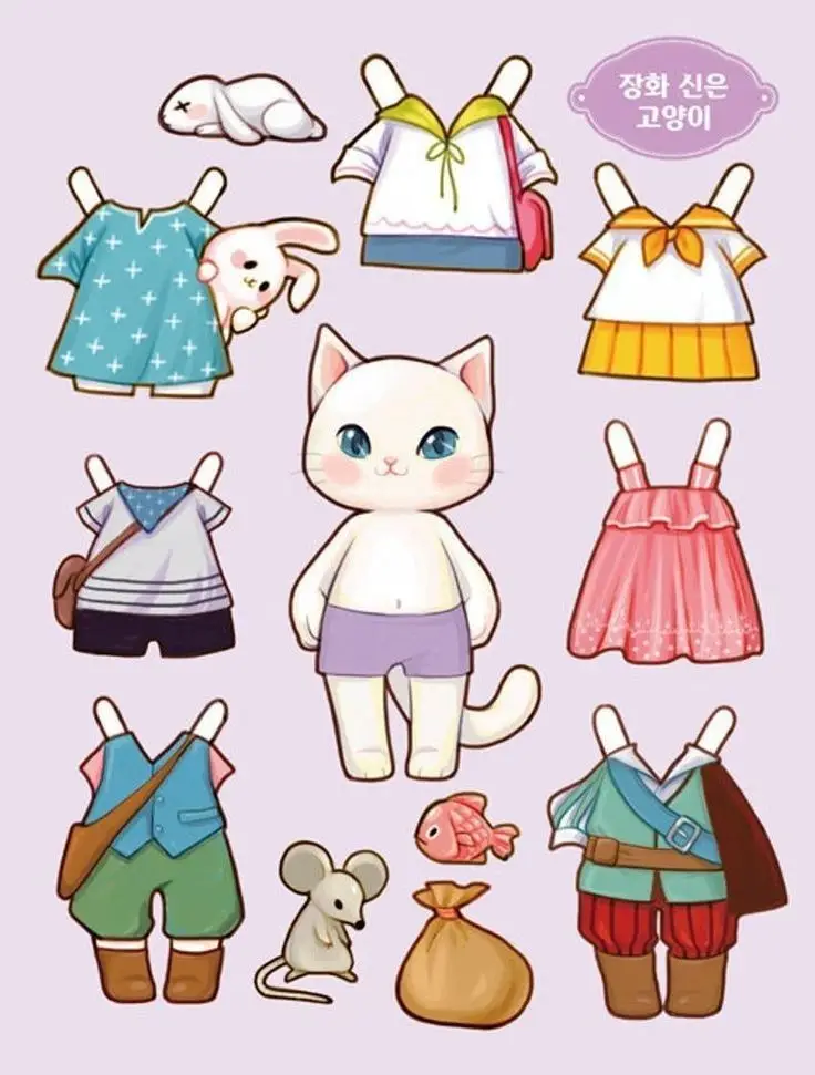 Bằng Giấy Tô Màu Búp Bê Giấy - Thỏa Sức Sáng Tạo 35
