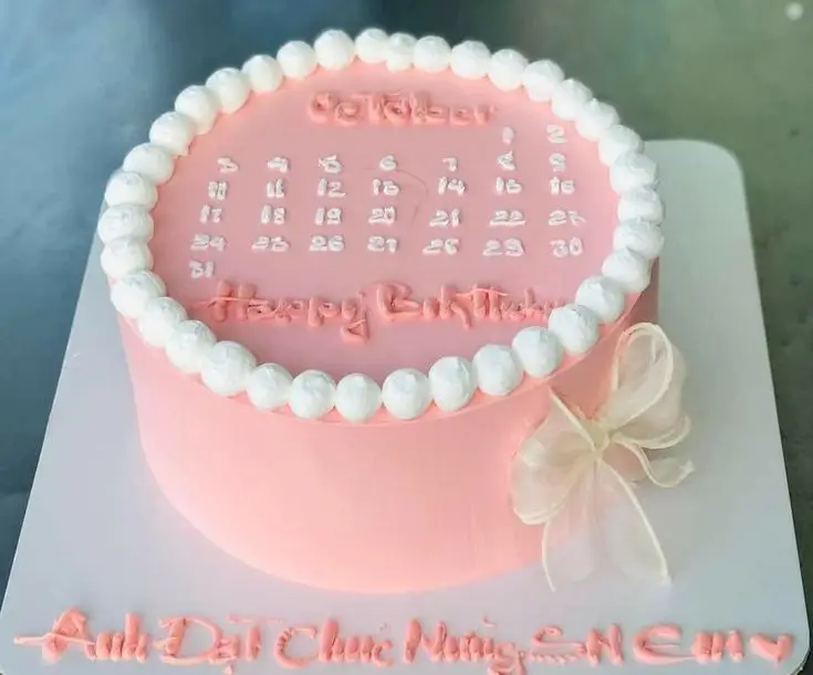 50+ Hình Ảnh Bánh Sinh Nhật Đơn Giản Hàn Quốc 24