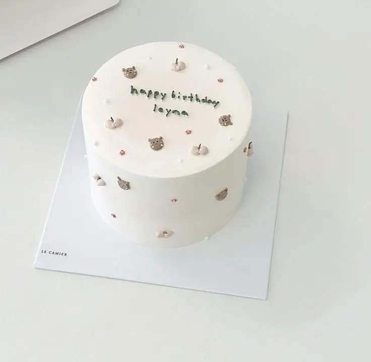 50+ Hình Ảnh Bánh Sinh Nhật Đơn Giản Hàn Quốc 33