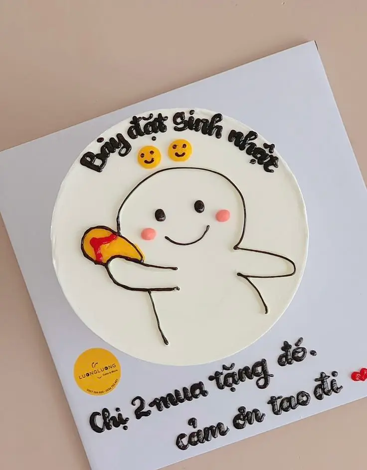 50+ Hình Ảnh Bánh Sinh Nhật Đơn Giản Hàn Quốc 36
