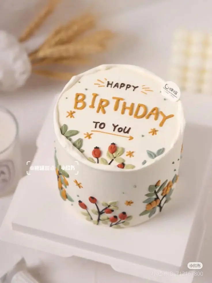 50+ Hình Ảnh Bánh Sinh Nhật Đơn Giản Hàn Quốc 74