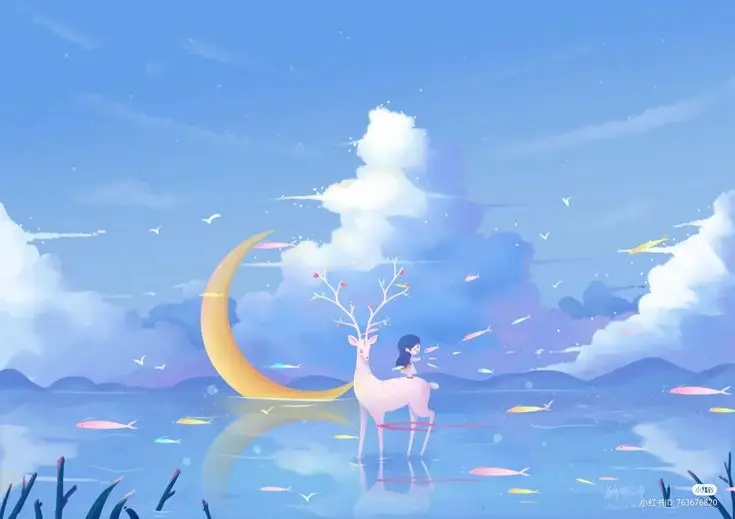 Bầu Trời Xanh: Ảnh Avatar Đẹp Dành Cho Con Gái 7