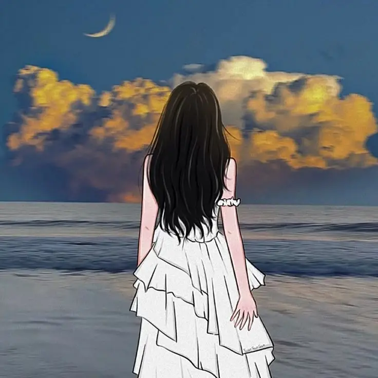 Bầu Trời Xanh: Ảnh Avatar Đẹp Dành Cho Con Gái 14