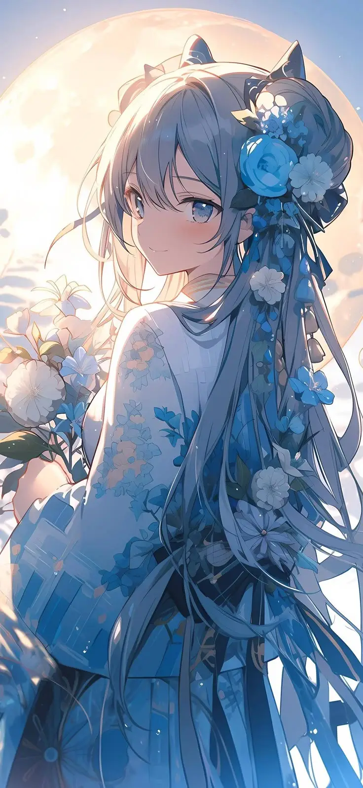 Bầu Trời Xanh: Ảnh Avatar Đẹp Dành Cho Con Gái 19