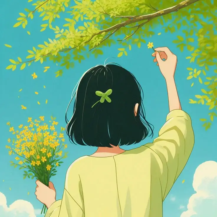 Bầu Trời Xanh: Ảnh Avatar Đẹp Dành Cho Con Gái 27