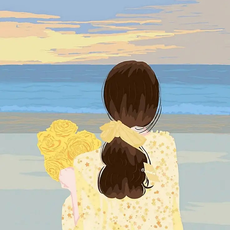 Bầu Trời Xanh: Ảnh Avatar Đẹp Dành Cho Con Gái 54