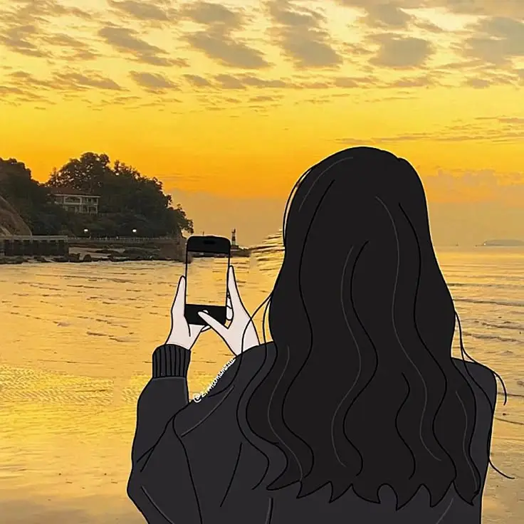 Bầu Trời Xanh: Ảnh Avatar Đẹp Dành Cho Con Gái 68