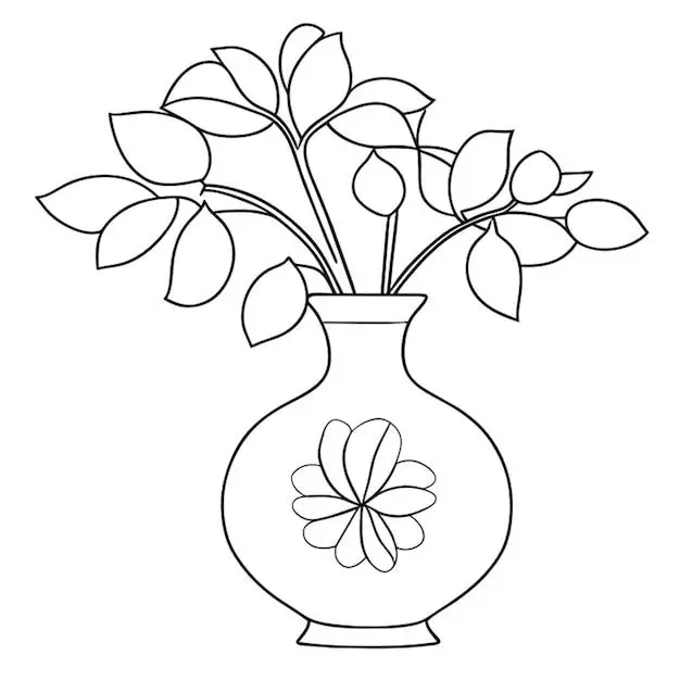 Thiết Kế Bình Hoa Tô Màu Lọ Hoa Độc Đáo 12