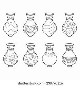 Thiết Kế Bình Hoa Tô Màu Lọ Hoa Độc Đáo 21