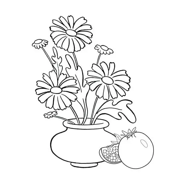 Thiết Kế Bình Hoa Tô Màu Lọ Hoa Độc Đáo 23