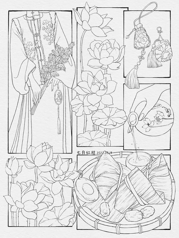 Thiết Kế Bình Hoa Tô Màu Lọ Hoa Độc Đáo 26