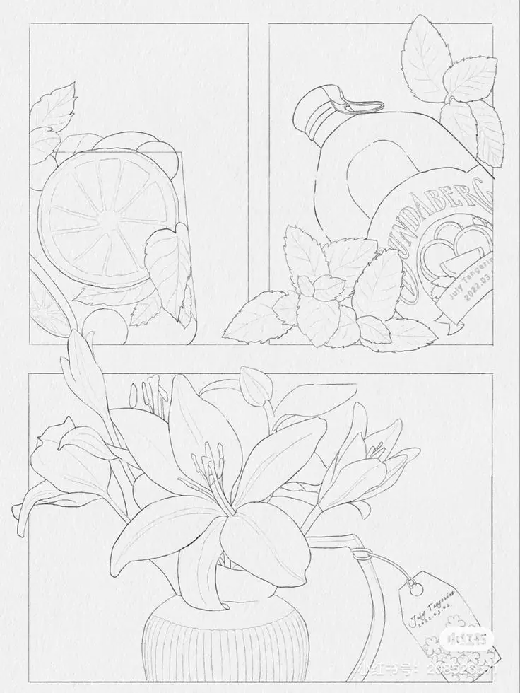 Thiết Kế Bình Hoa Tô Màu Lọ Hoa Độc Đáo 39