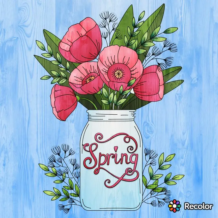 Thiết Kế Bình Hoa Tô Màu Lọ Hoa Độc Đáo 44