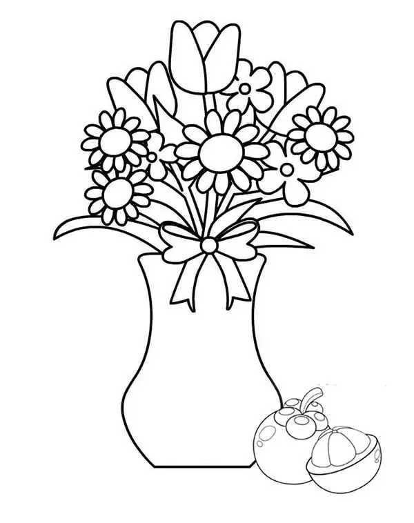 Thiết Kế Bình Hoa Tô Màu Lọ Hoa Độc Đáo 45