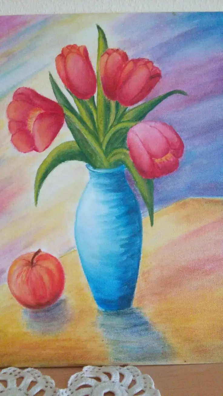 Thiết Kế Bình Hoa Tô Màu Lọ Hoa Độc Đáo 51