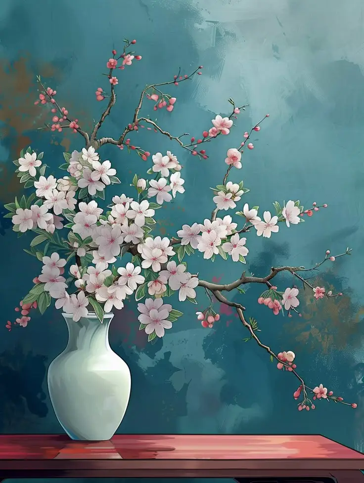 Thiết Kế Bình Hoa Tô Màu Lọ Hoa Độc Đáo 59