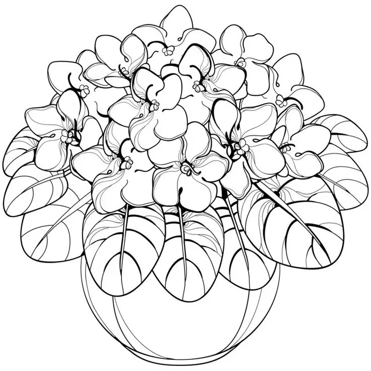 Thiết Kế Bình Hoa Tô Màu Lọ Hoa Độc Đáo 61