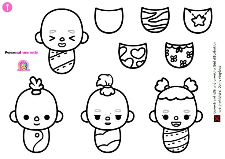 Búp Bê Tô Màu Toca Boca Đầy Sáng Tạo 3