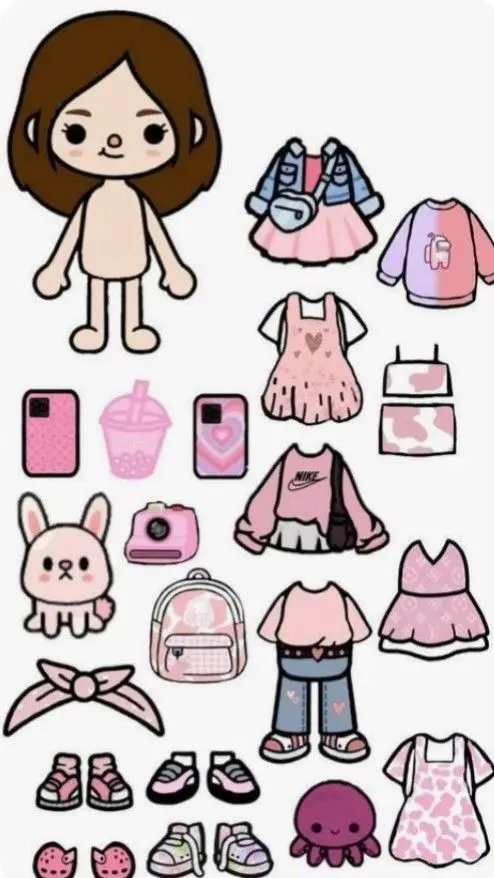 Búp Bê Tô Màu Toca Boca Đầy Sáng Tạo 57