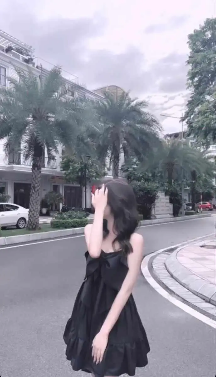 Che Mặt Gái Xinh Mặc Váy Trắng Ngắn 22