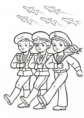 Chú Bộ Đội Tô Màu: 50 Hình Ảnh Để Bé Khám Phá Thế Giới Anh Hùng 20