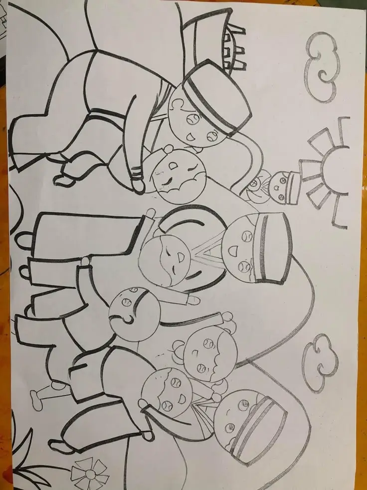 Chú Bộ Đội Tô Màu: 50 Hình Ảnh Để Bé Khám Phá Thế Giới Anh Hùng 39