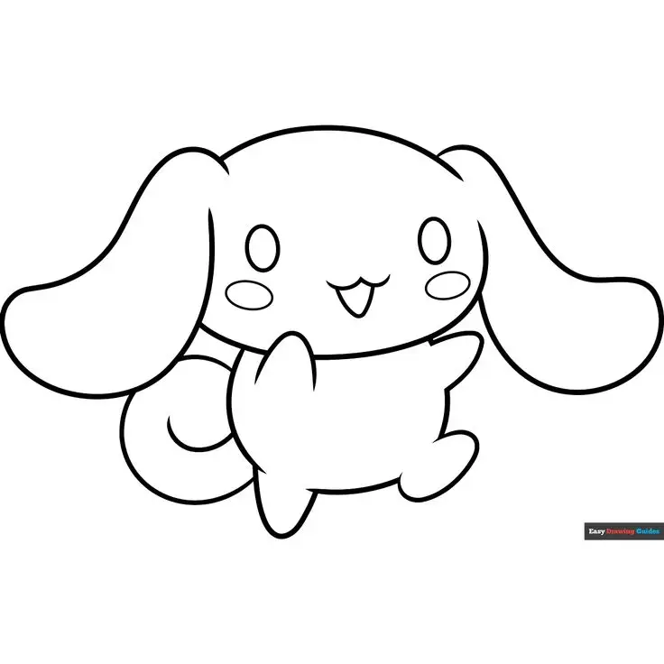 Cinnamon rolls coloring pages - Tô màu Cinnamoroll dễ thương 21