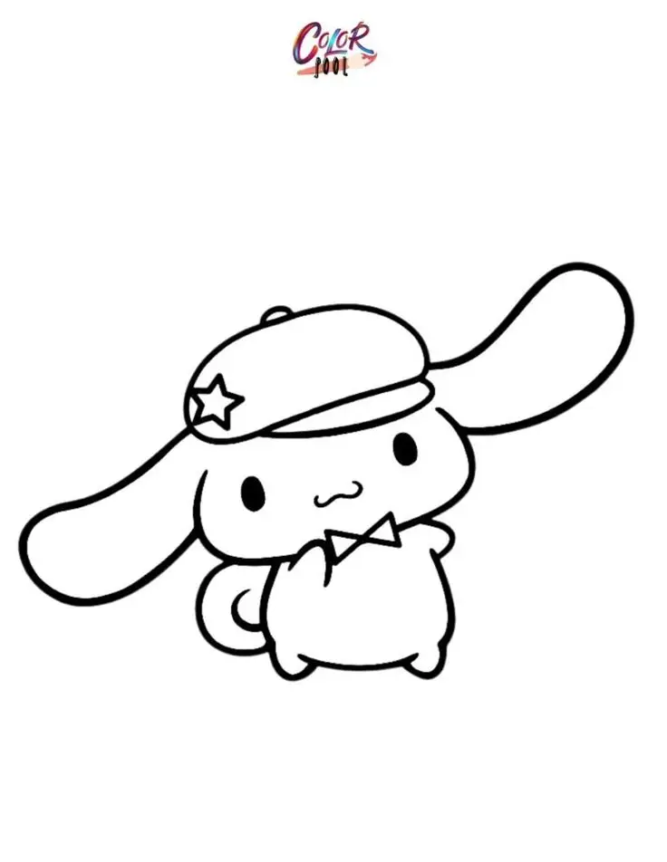 Cinnamon rolls coloring pages - Tô màu Cinnamoroll dễ thương 28