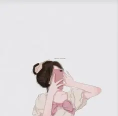 Top 50+ Hình Avatar Đẹp Anime Cô Gái Cầm Điện Thoại Che Mặt Ấn Tượng Nhất